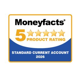 Moneyfacts 5 star standard current account 2026.