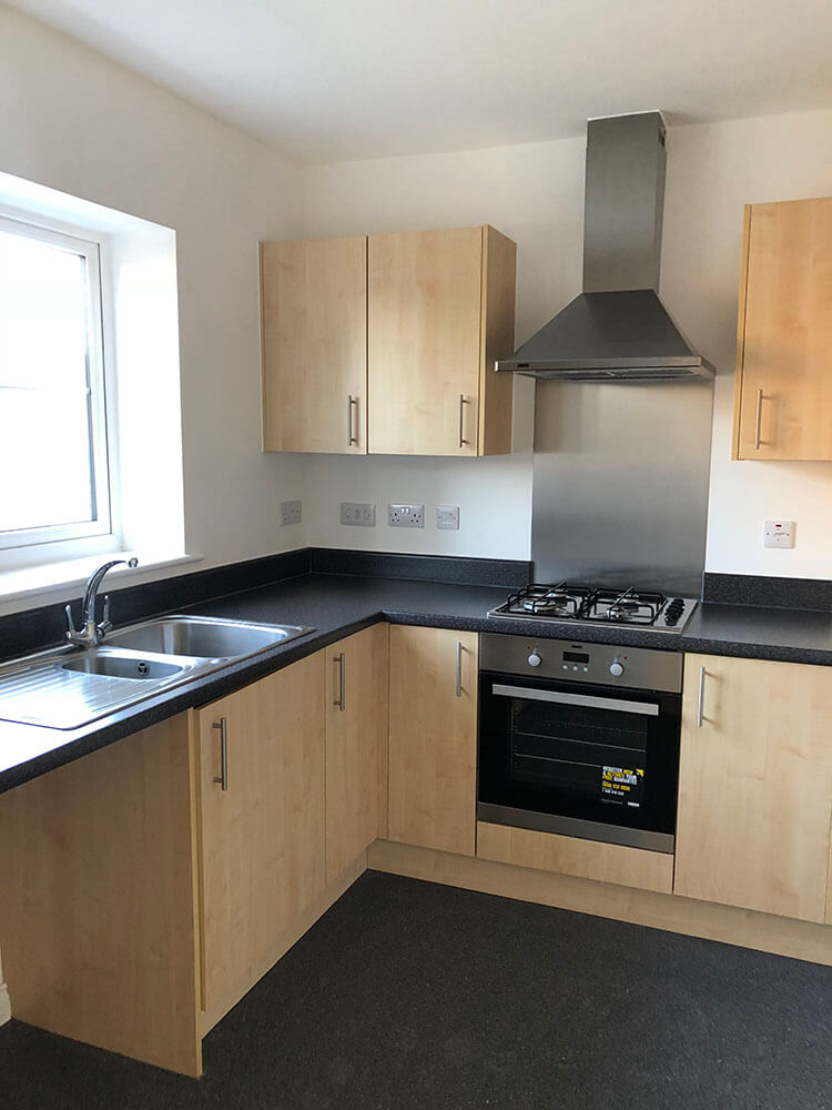 Kitchen before transformation