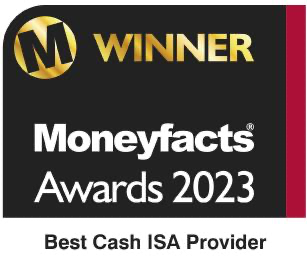 Moneyfacts awards 2023 - Best Cash ISA Provider