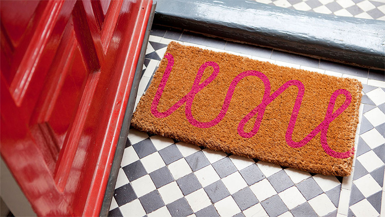 Virgin Money door mat