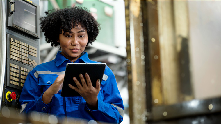 person with laptop working