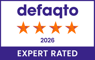 defaqto 2026 four stars - expert rated