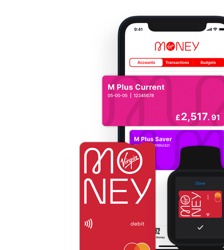 Virgin money store current account