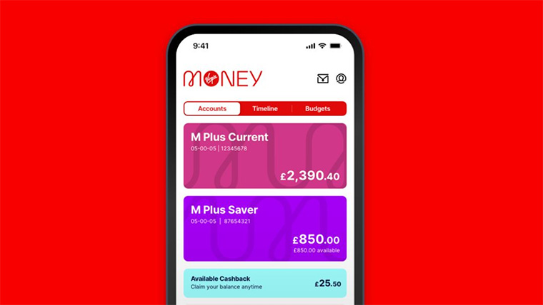 Virgin Money banking app