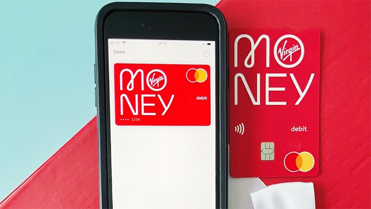 Virgin Money digital wallet and card